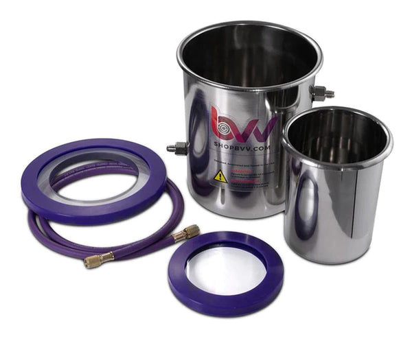 Silicone Molding in a Cold Trap Vacuum Chamber BVV