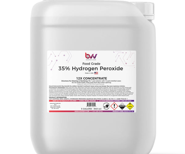 Food & Technical Grade Hydrogen Peroxide H202 – BVV