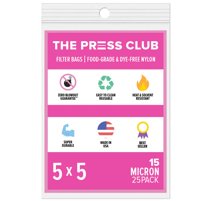 The Press Club 5" x 5" ROSIN BAGS