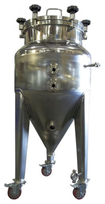 15 Gallon Fermenter | Jacketed Uni Tank - Stainless Stee