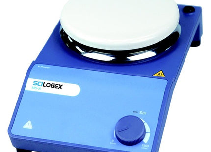 SCILOGEX SCI-S Circular Analog Magnetic Stirrer, ceramic plate, 110V, 50/60Hz, US Plug