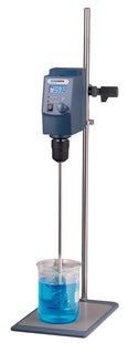 SCILOGEX SCI40-Pro Overhead LCD Digital Stirrer, with stand and s/steel cross srirrer, 40L Capacity, 100-220V 50/60Hz, US Plug