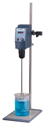 SCILOGEX SCI40-S Overhead LED Digital Stirrer, with s/steel cross stirrer, 40L Capacity, 100-220V 50/60Hz, US Plug
