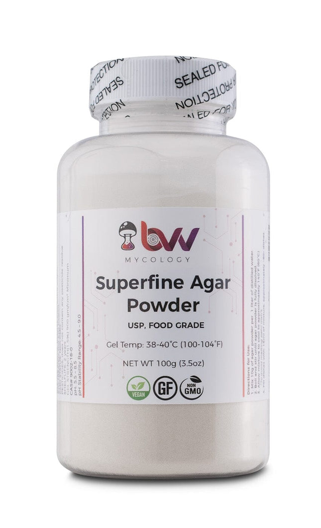 Superfine Agar Powder for Mushrooms Mycology Petri Dishes New Products BVV 