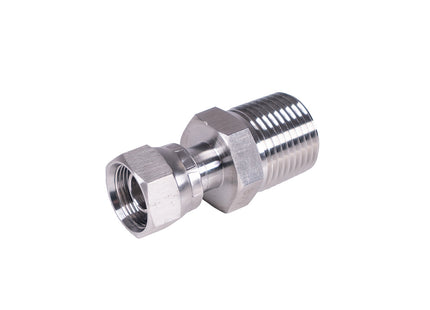 M16x1 F X 1/2" NPT Stainless Steel Adapter (2 pack)