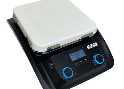 SCILOGEX SCI500HS-Pro LCD Digital 10 x 10 Magnetic Hotplate Stirrer, ceramic-glass plate, 110V, 50/60Hz US Plug