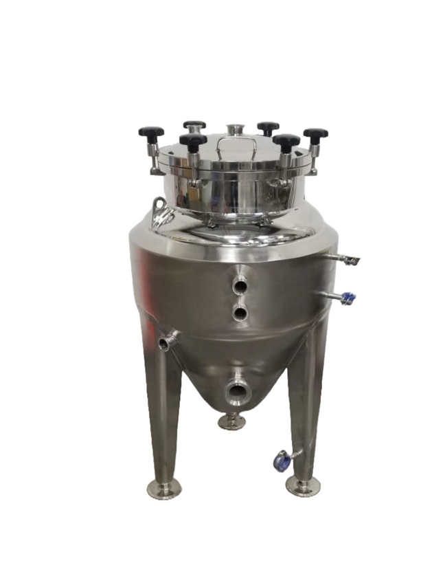 1 bbl Fermenter | Jacketed Uni Tank - Stainless Steel