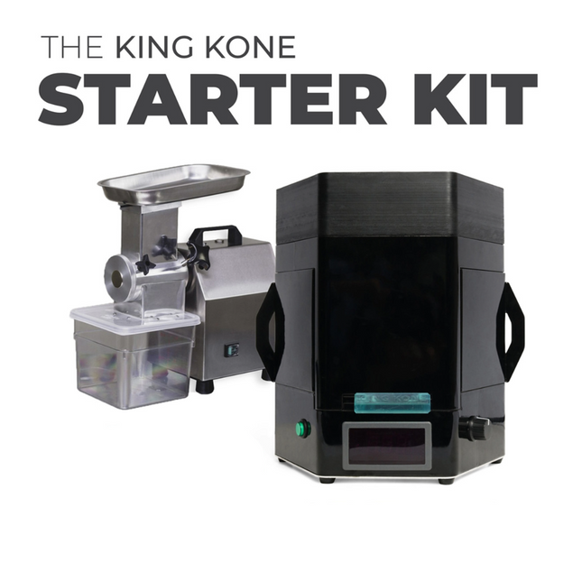 King Kone Grinder and Commercial Sifter Kit