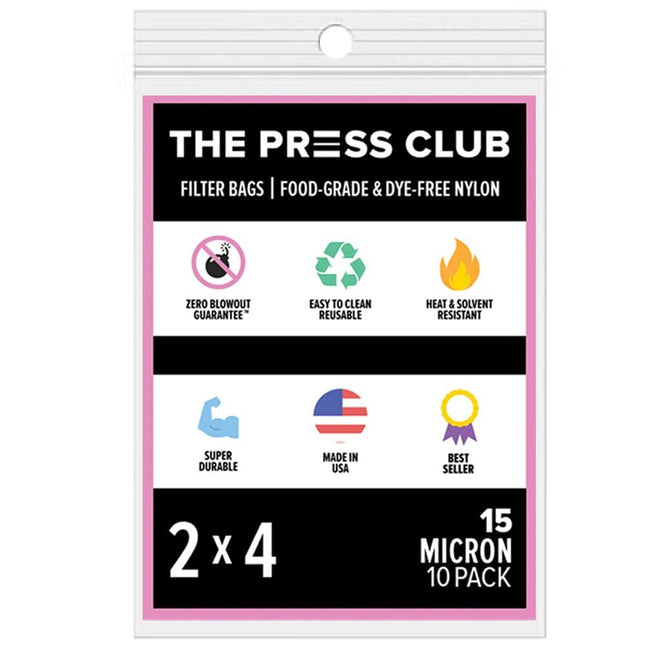 The Press Club 2" x 4" ROSIN BAGS Shop All Categories BVV 15 10 Pack 