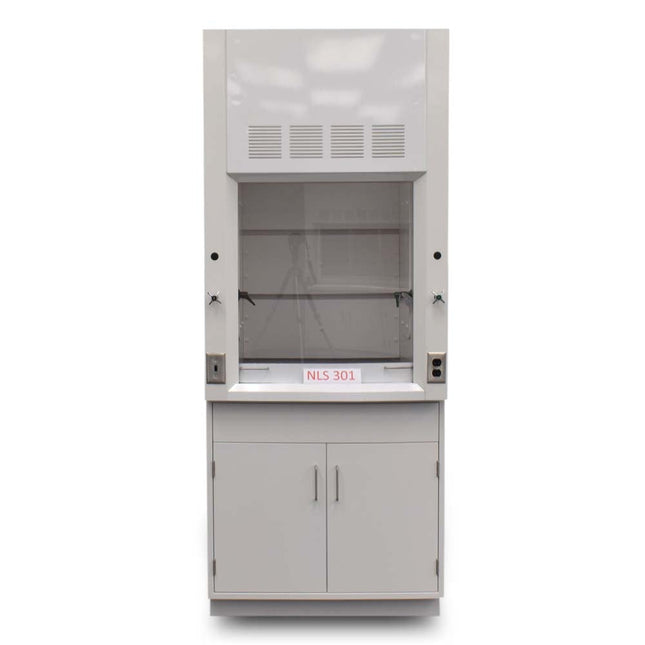 3′ Fisher American Fume Hood w/ General Cabinets Unclassified Fisher American 
