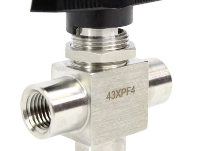 3 Way Ball Valve - Female NPT