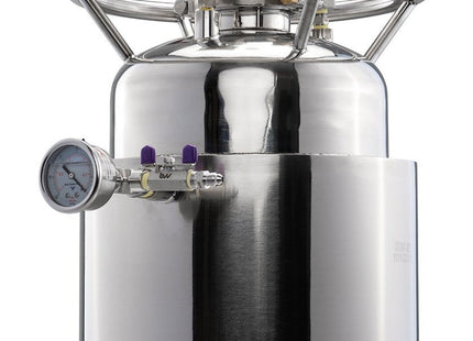 Jacketed Stainless Steel LP Tank with Internal Condensing Coil and Dip Tube