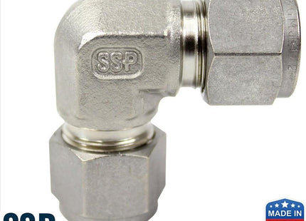SSP - Union Elbow - 3/8" Duolok