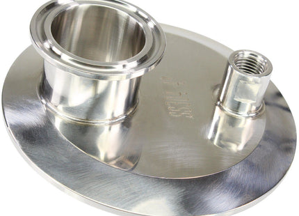 4" x 1.5" x1/4" FNPT Tri-Clamp Endcap