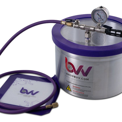 Best Value Vacs 2 Gallon Aluminum Vacuum Chamber and VE225 4 CFM Two Stage Vacuum Pump Kit Shop All Categories BVV 