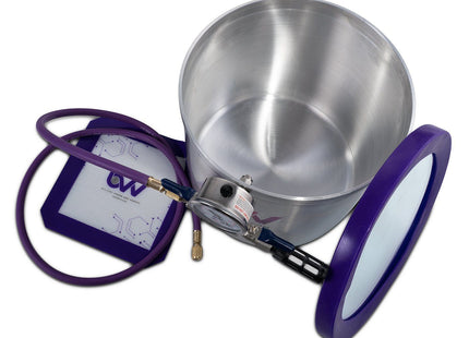 Best Value Vacs 5 Gallon SIDEMOUNT Aluminum Vacuum Chamber and Vacuum Pump Kit