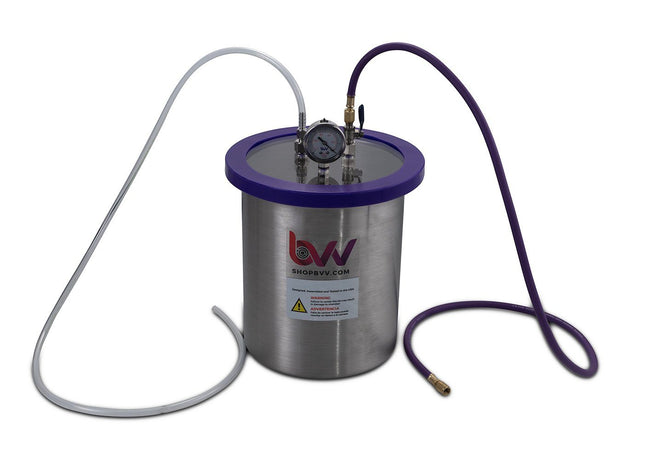 3 Gallon Stainless Steel Resin Trap Vacuum Chamber