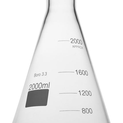 Conical Flask Non Jointed Shop All Categories BVV 2000ml 