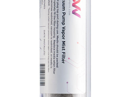 Vacuum Pump Vapor Mist Filter