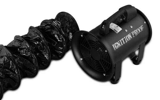 BVV™ Ignition Resistant Axial Fans New Products BVV 8" Fan + Ducting 