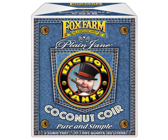 FoxFarm Plain Jane Big Boy Pants Coconut Coir 3.0 cu ft Hydroponic Center FoxFarm 