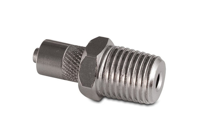 Male Luer to 1/4 NPT Male, Plated Brass Shop All Categories BVV 