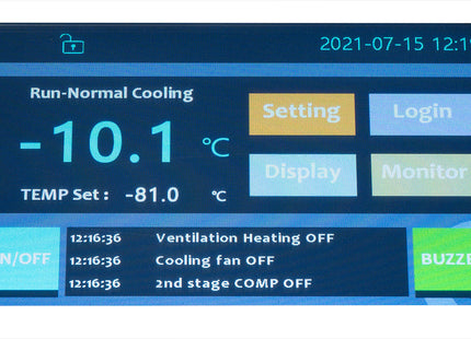 Neocision ULTRA-Low Chest Style Freezer with Touch Screen LCD  (-86°C) 16.2 Cubic Feet - ETL Rated
