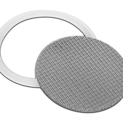 316L Stainless Dutch Weave Sintered Filter Disk 1 micron and up - Silicone New Products BVV 2" 1 Micron 