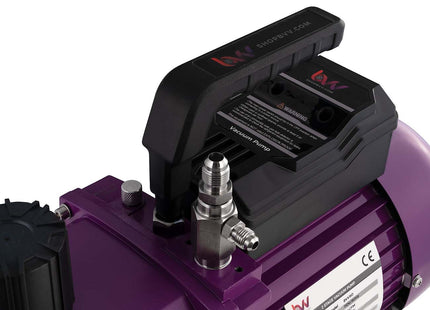 Best Value Vacs 5 Gallon SIDEMOUNT Aluminum Vacuum Chamber and Vacuum Pump Kit