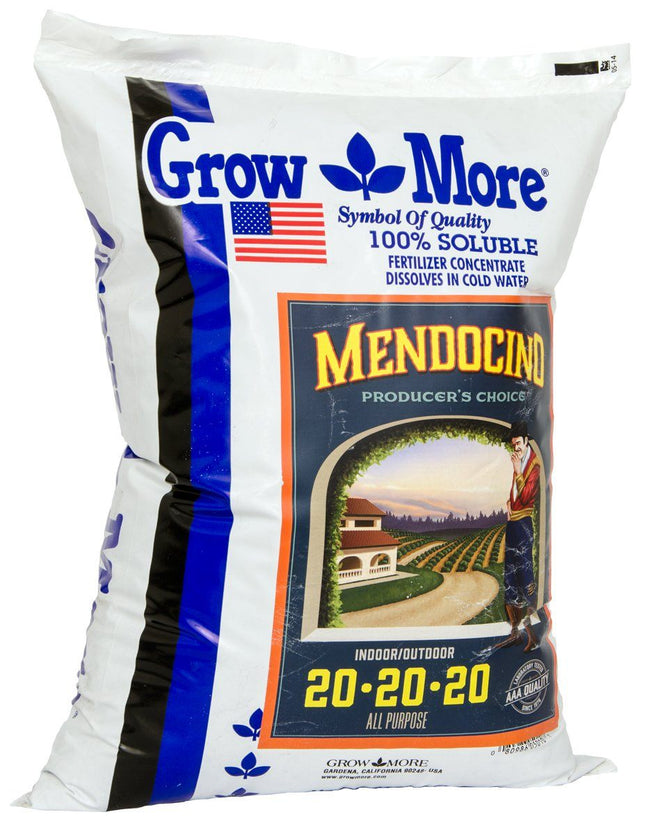 Grow More Mendo Soluble 20-20-20, 25 lbs Grow More 