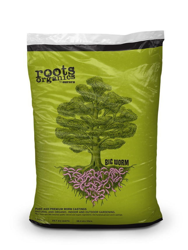Roots Organics Big Worm Worm Castings, 1 cu ft Roots Organics 