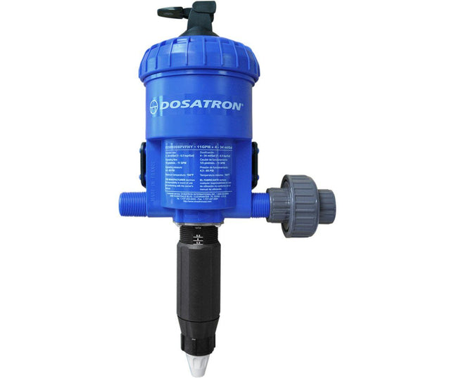 Dosatron Water Powered Doser 11 GPM 1:1000 to 1:112 - 3/4 in Dosatron 