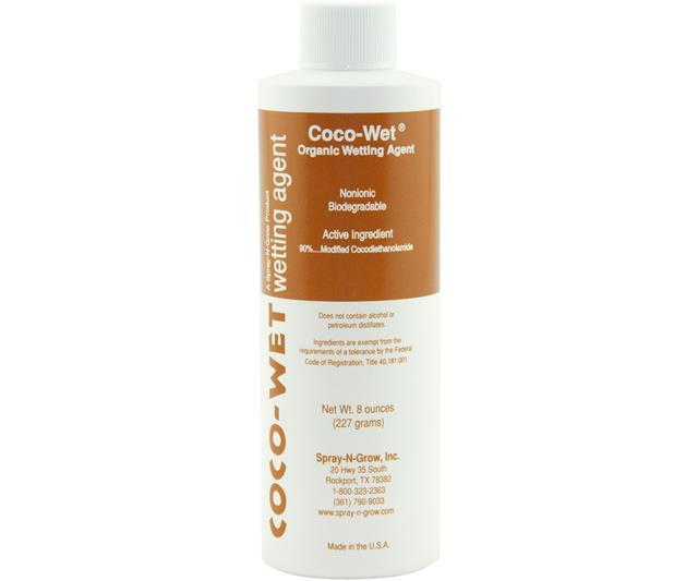 Coco-Wet Organic Wetting Agent Hydroponic Center Spray-N-Grow 8 oz 