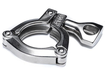 3 Piece Heavy Duty 8" Tri-Clamp 304SS