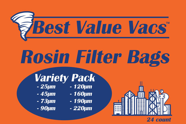 Variety Pack - Small - 24ct - Rosin Filter Bags Shop All Categories BVV 