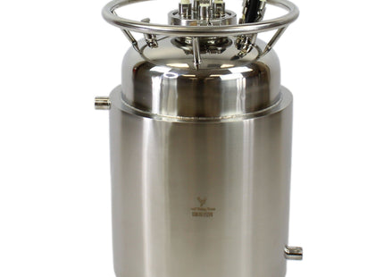 Jacketed Stainless Steel LP Tank with Internal Condensing Coil and Dip Tube