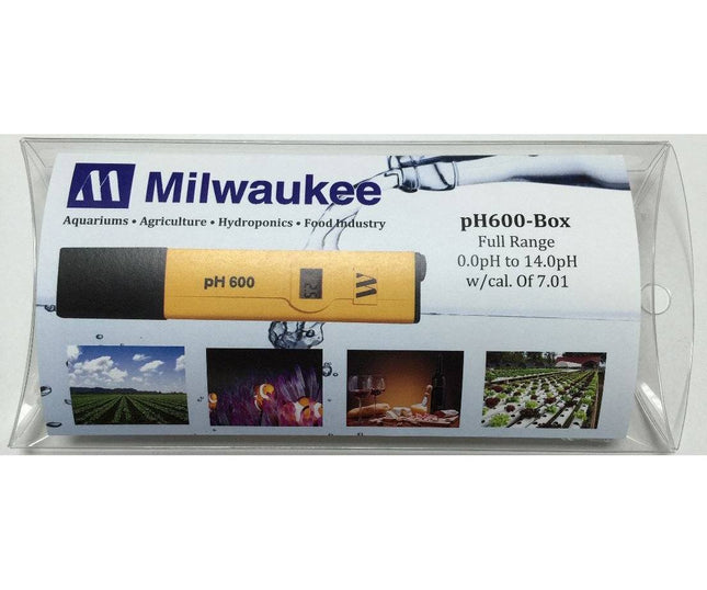 Milwaukee Instruments pH 600 pH Tester w/1 Point Manual Calibration Milwaukee Instruments 