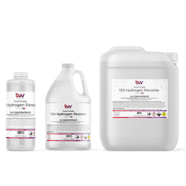 12% Hydrogen Peroxide Food Grade H2O2