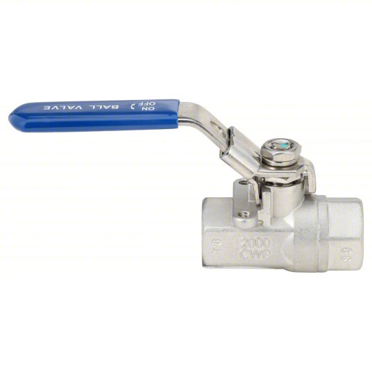 Stainless Steel 316 (CF8M) Seal Welded Full Port Ball Valve - 2,000 PSI (WOG)