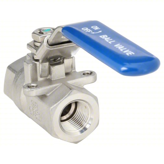 Stainless Steel 316 (CF8M) Seal Welded Full Port Ball Valve - 2,000 PSI (WOG)