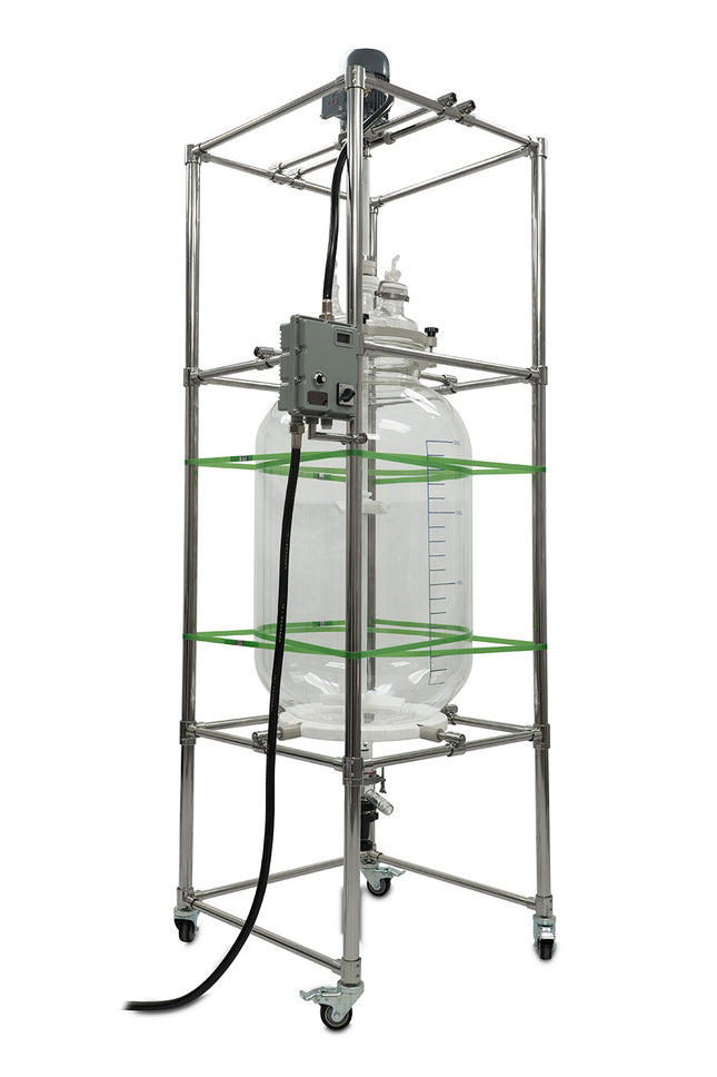 200L Non-Jacketed Explosion Proof Glass Reactor