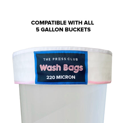 5 GALLON ALL MESH BUBBLE WASH BAGS 1-PACK