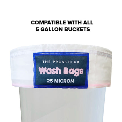 5 GALLON ALL MESH BUBBLE WASH BAGS 1-PACK