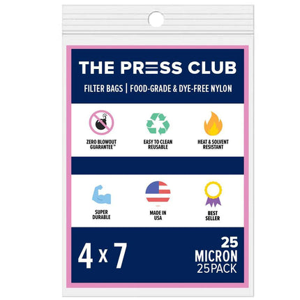 The Press Club 4" x 7" ROSIN BAGS