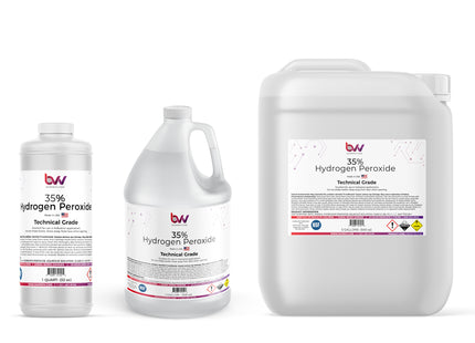 Hydrogen Peroxide 35% Technical Grade, NSF Certified, H2O2