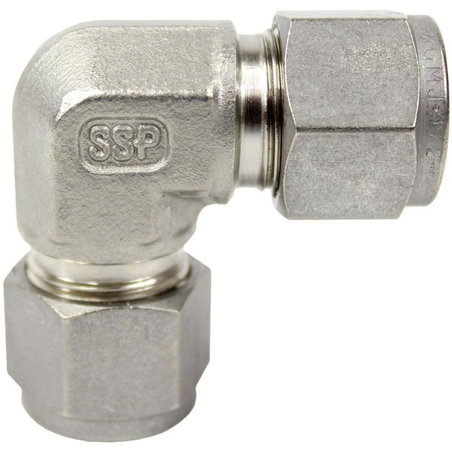 SSP - Union Elbow - 1/2" Tube x 3/8"