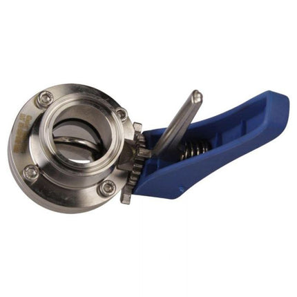 Butterfly Valve | Tri Clamp 1.5 in. Trigger Handle - SS304 / EPDM