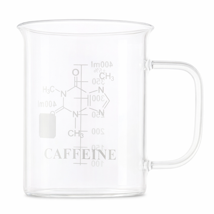 BVV 400ML Fun Coffee Mug Beaker Borosilicate 3.3