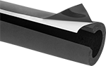 Flexible Rubber Foam Pipe Insulation Tube Slit, 1/2" Thick Wall, 1-5/8" ID, 6 Feet Long