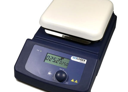 SCILOGEX SCI380H-Pro LCD Digital 5.5 x 5.5 in. Hotplate, ceramic plate, 110V, 50/60Hz US Plug